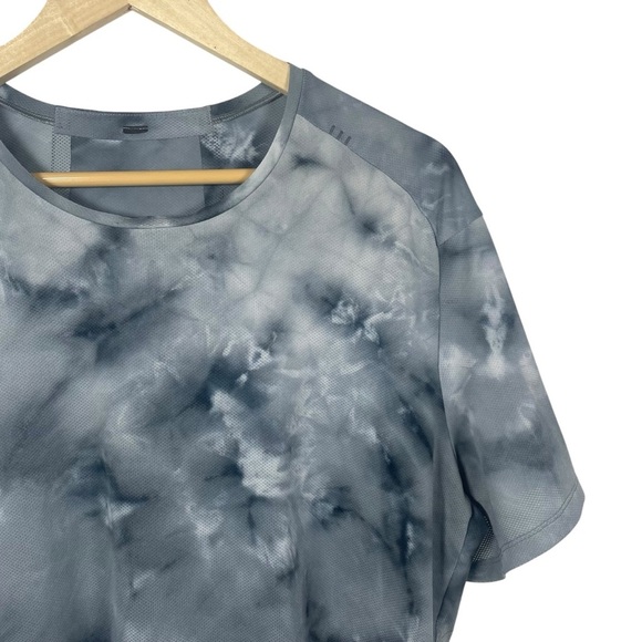 Lululemon Men’s Fast and Free Short Sleeve Running Tee in Spray Dye Size L/XL - Picture 8 of 9